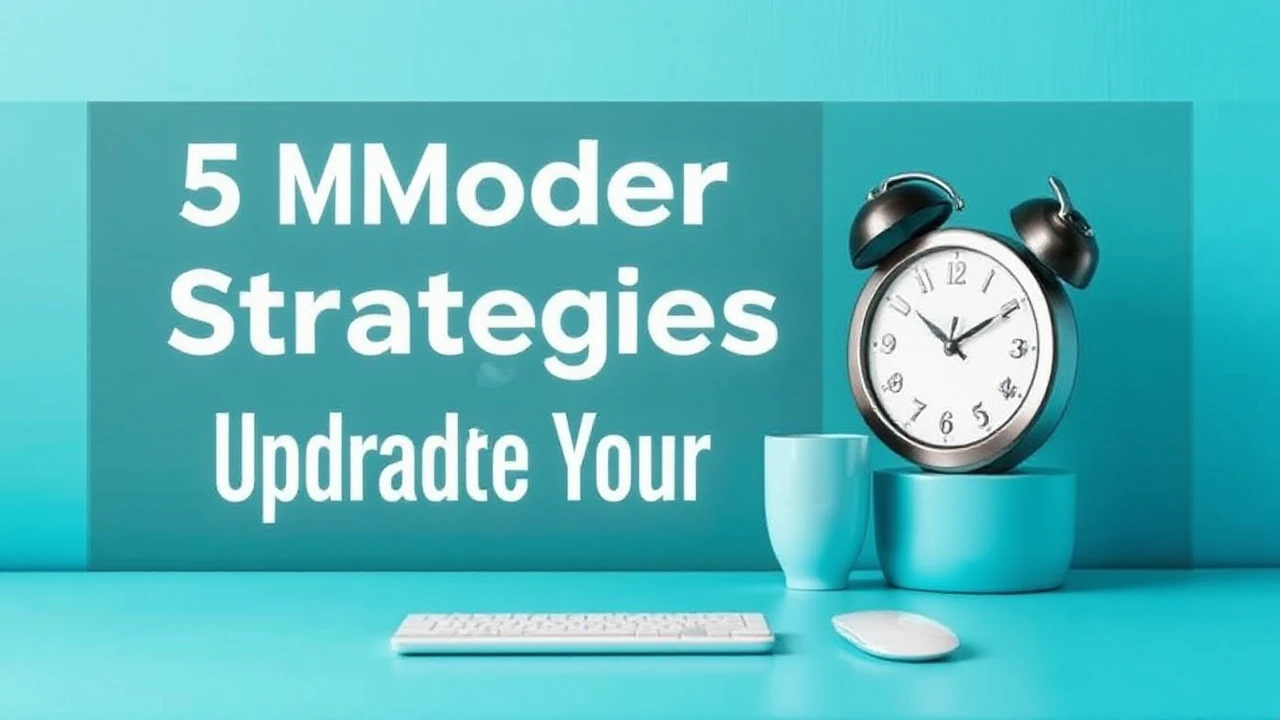 5 Modern Strategies to Upgrade Your Lifestyle