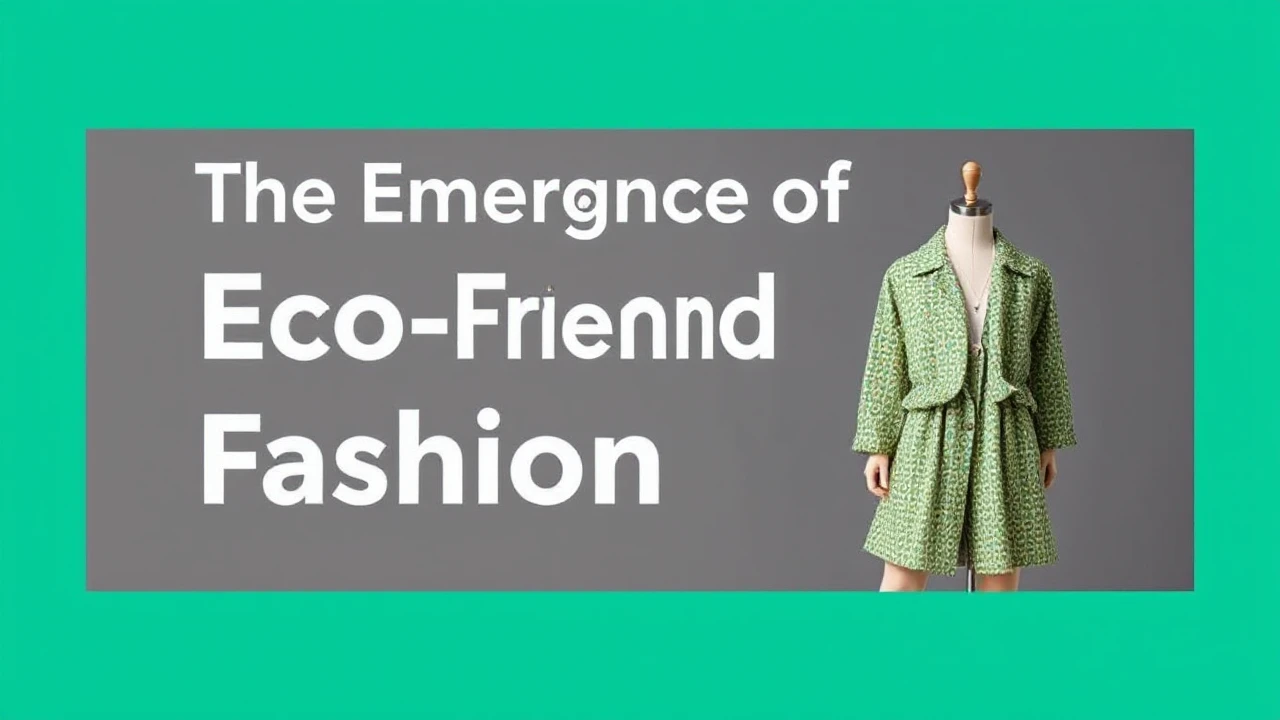 The Emergence of Eco-Friendly Fashion: An Extensive Manual