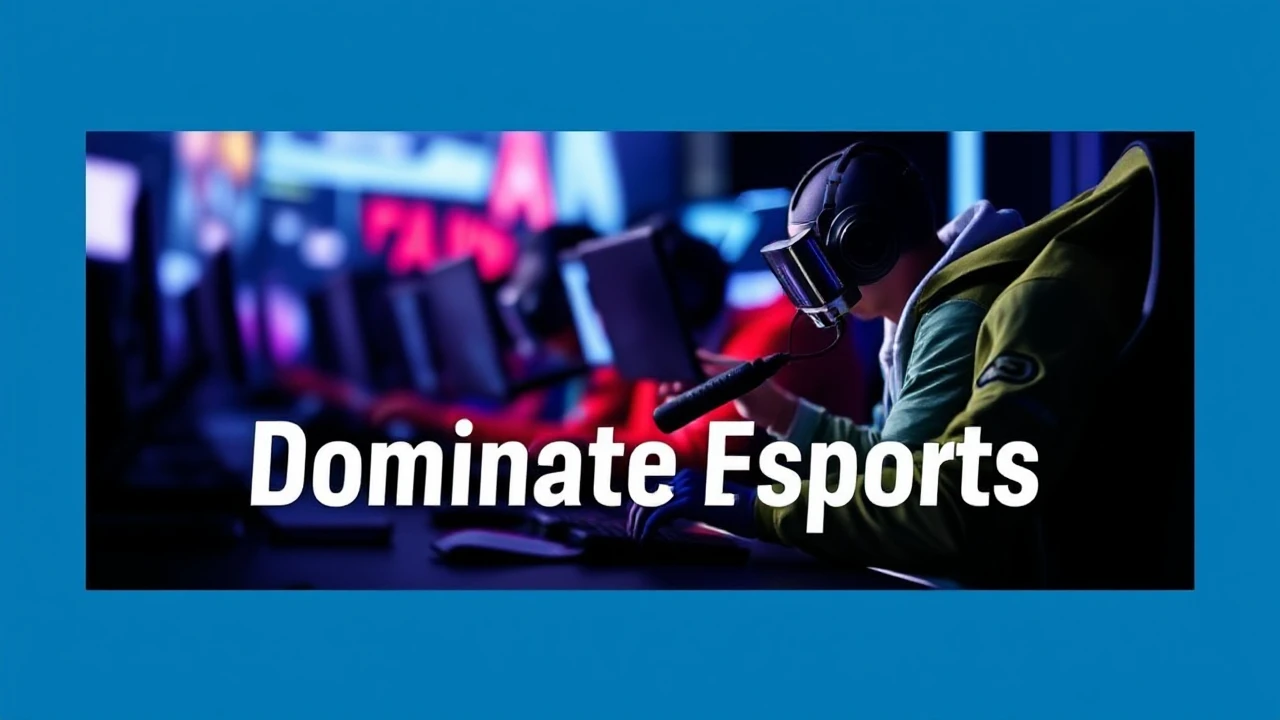 Dominate Esports: A Beginner's Guide to Competitive Gaming