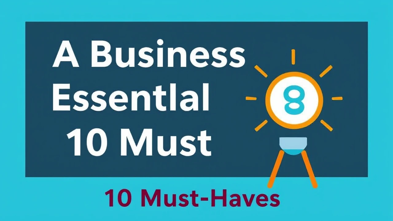 A Business Owner's Guide to Essential Tools: 10 Must-Haves