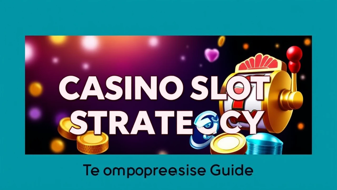 Becoming a Pro the Art of Casino Slot Strategy: The Comprehensive Guide