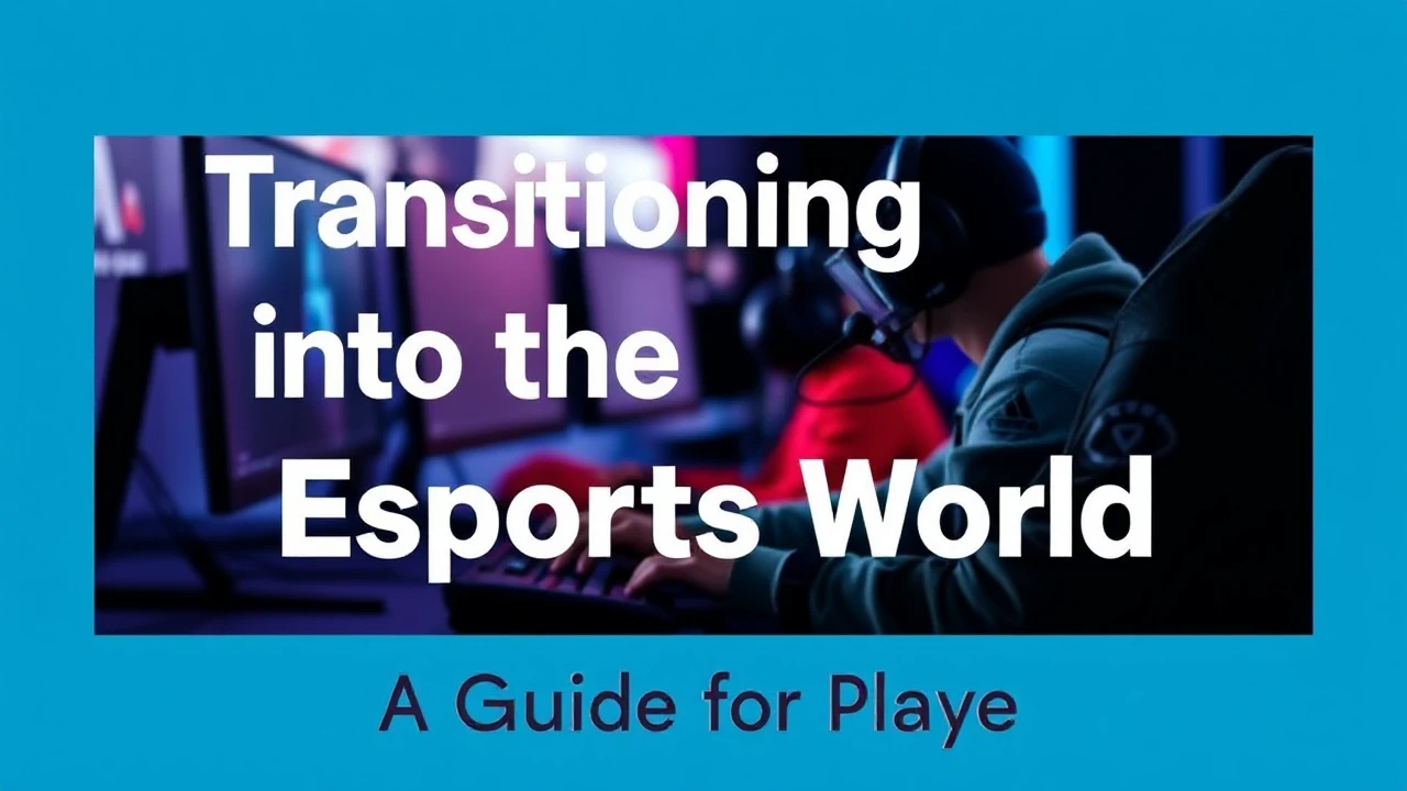 Transitioning into the Esports World: A Guide for Players