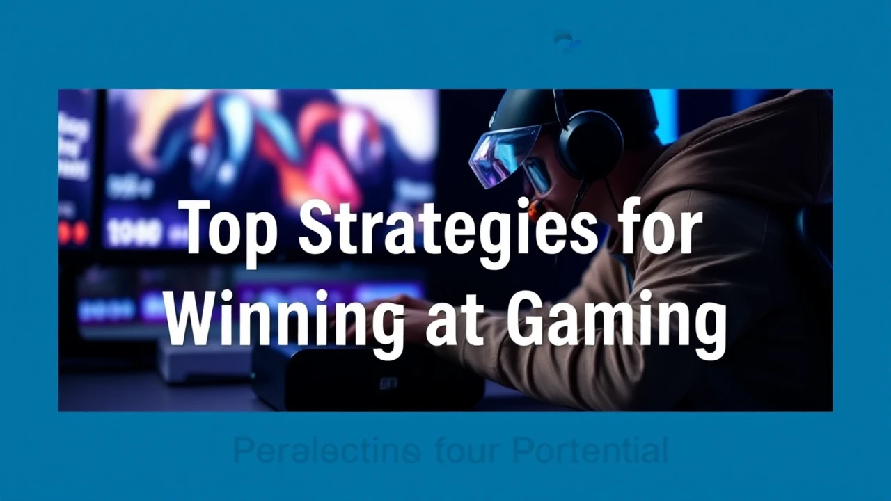 Unleash Your Potential: Top Strategies for Winning at Gaming