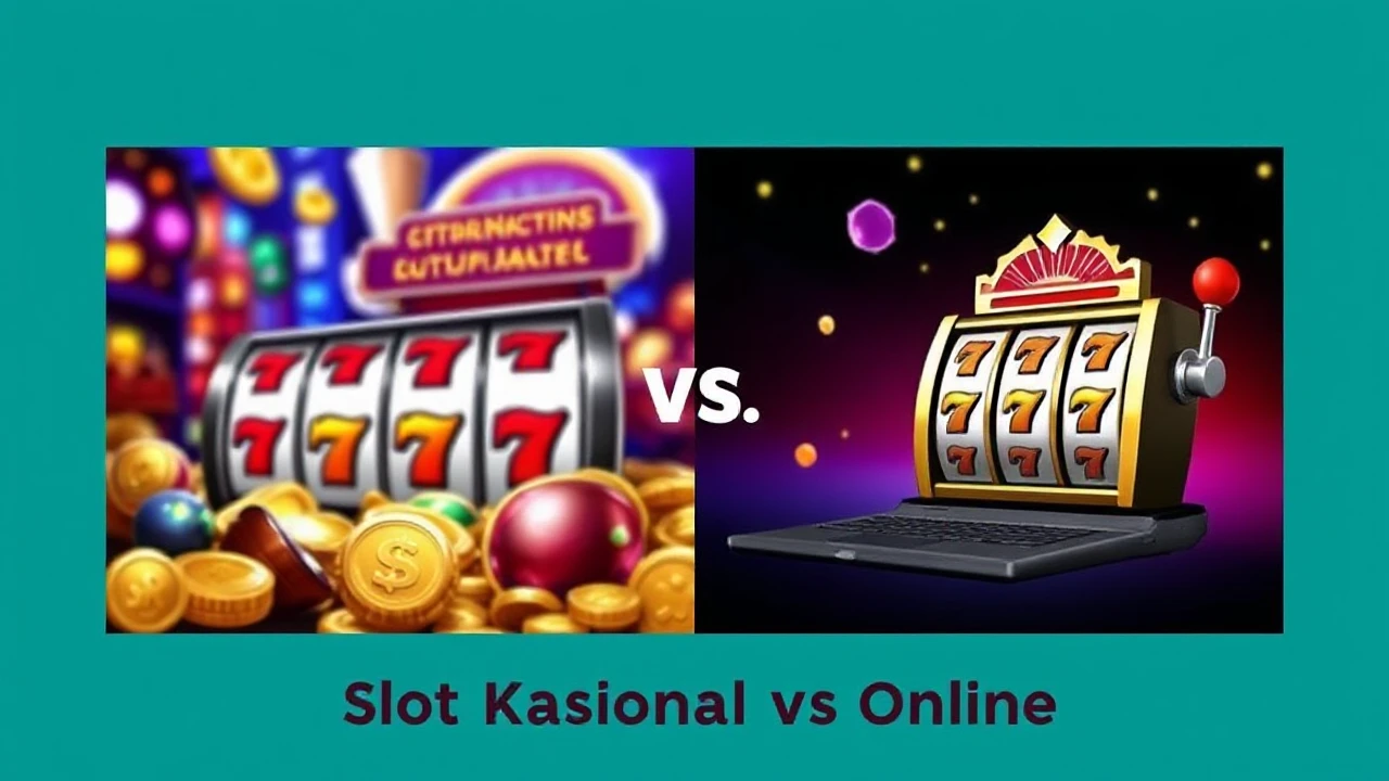 Perbandingan Slot Kasino: Konvensional vs Online