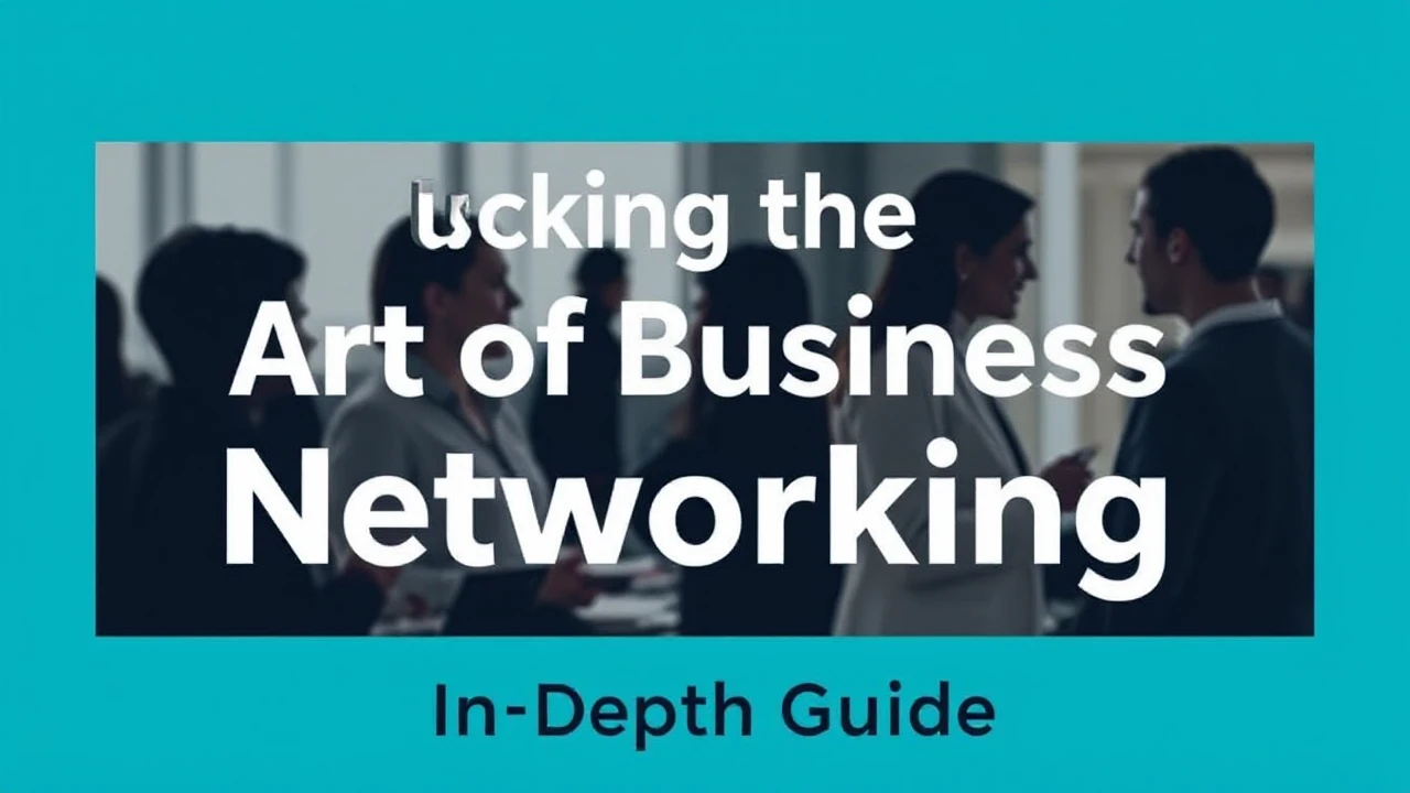 Unlocking the Art of Business Networking: An In-Depth Guide