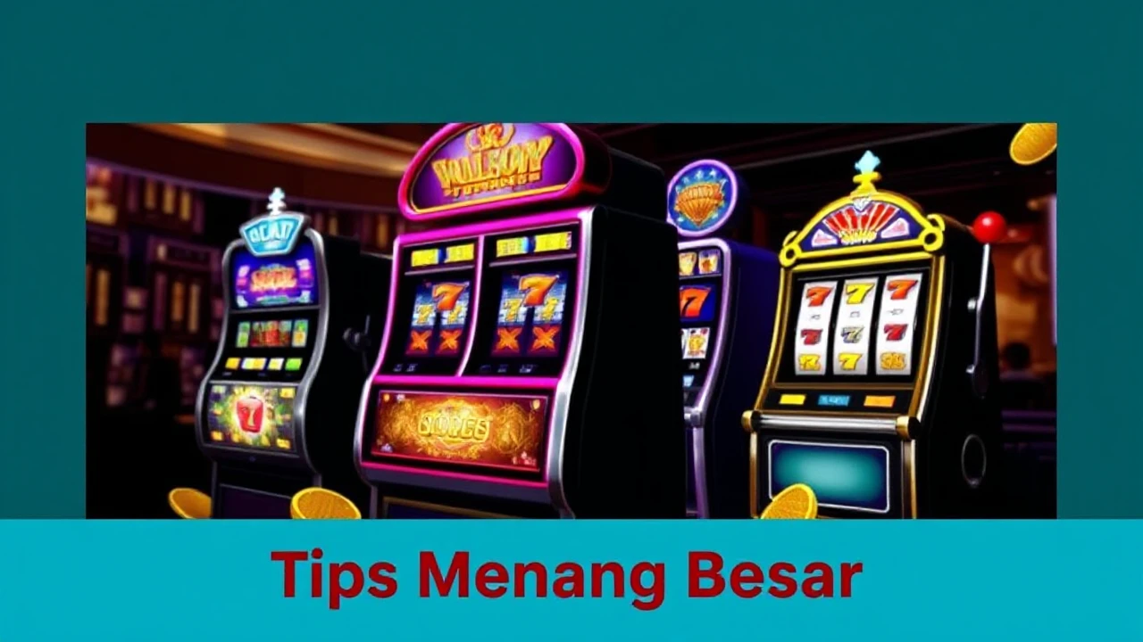 Tips Menang Besar Saat Bermain Mesin Slot di Kasino