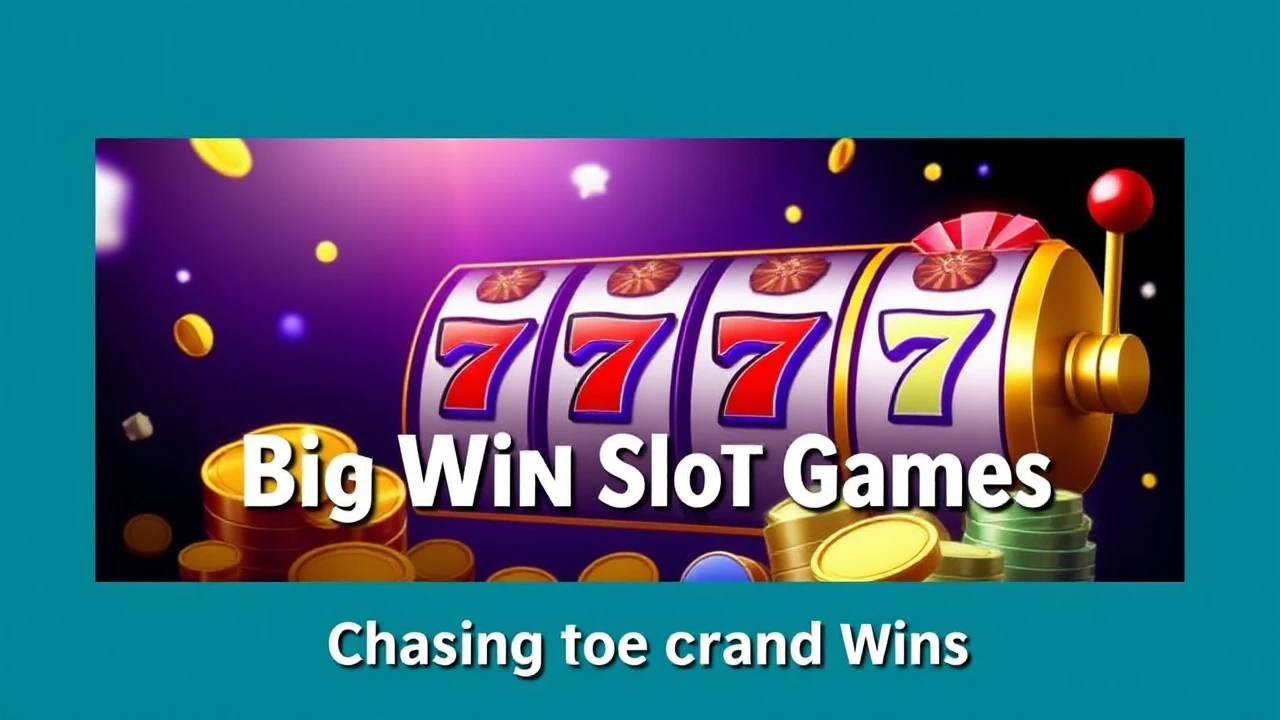 The Attraction of Big Win Slot Games: Chasing the Grand Wins