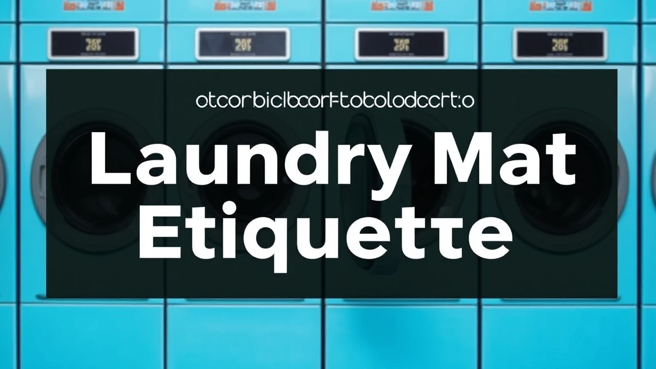 Your Complete Handbook to Laundry Mat Etiquette for Novices