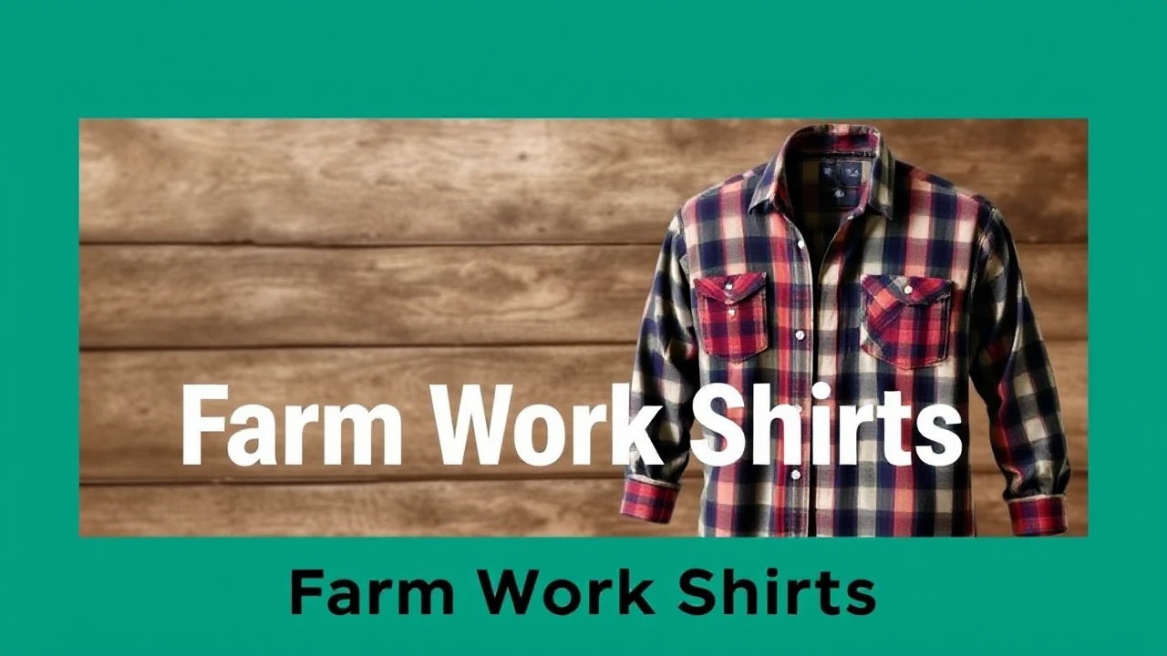 Everything You Need to Know About Farm Work Shirts for Outdoor Tasks