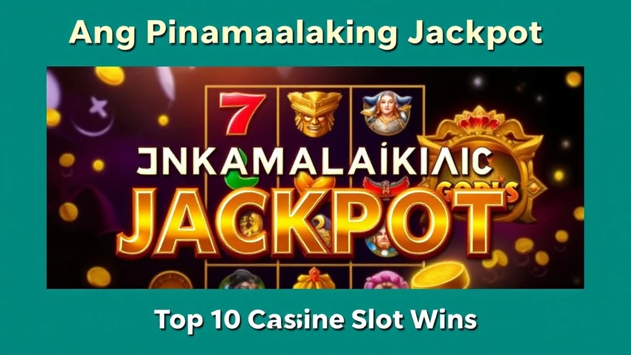 Ang Pinakamalalaking Jackpot: Top 10 Casino Slot Wins