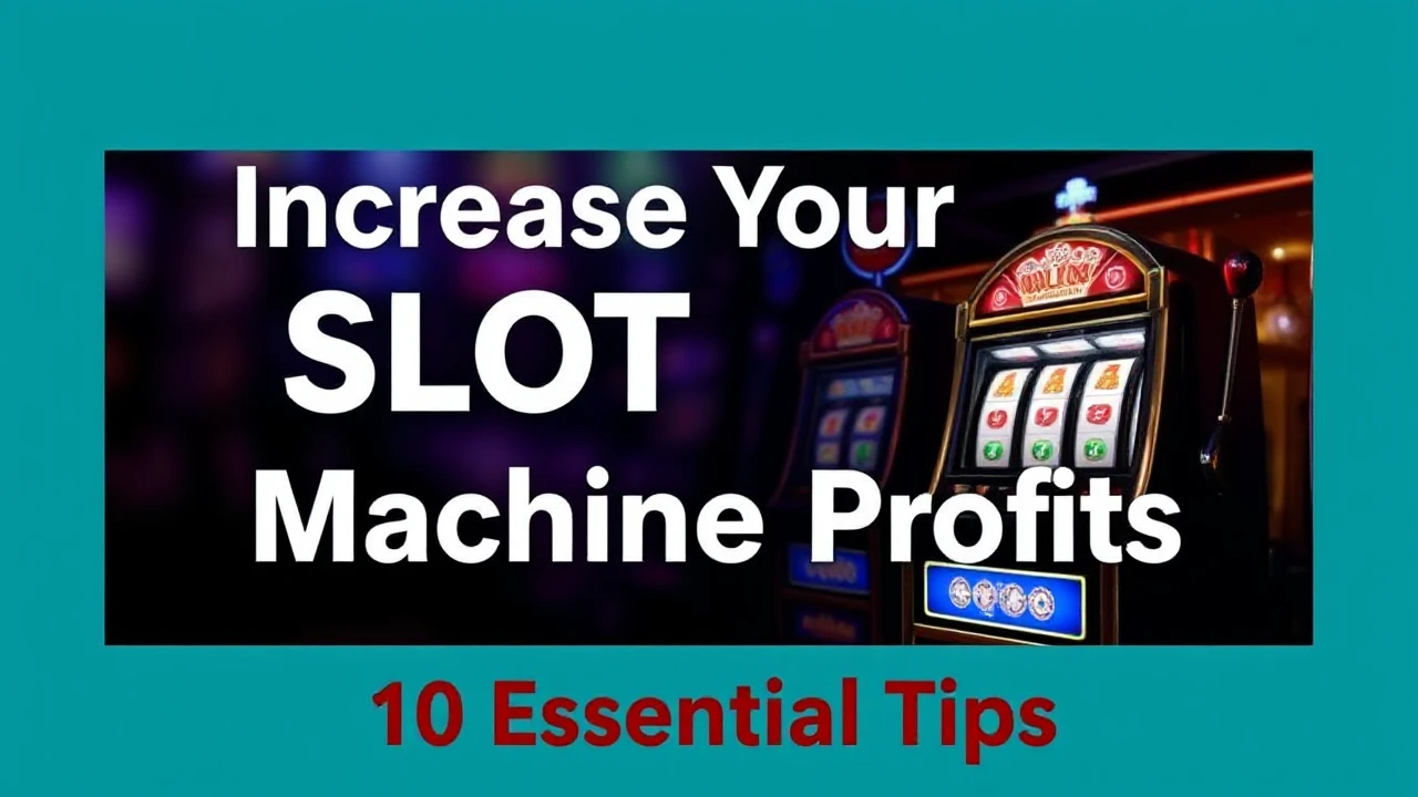 Increase Your Slot Machine Profits: 10 Essential Tips