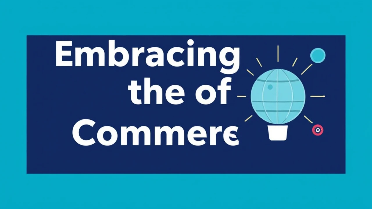 Embracing the of Commerce: Key Shifts to Watch