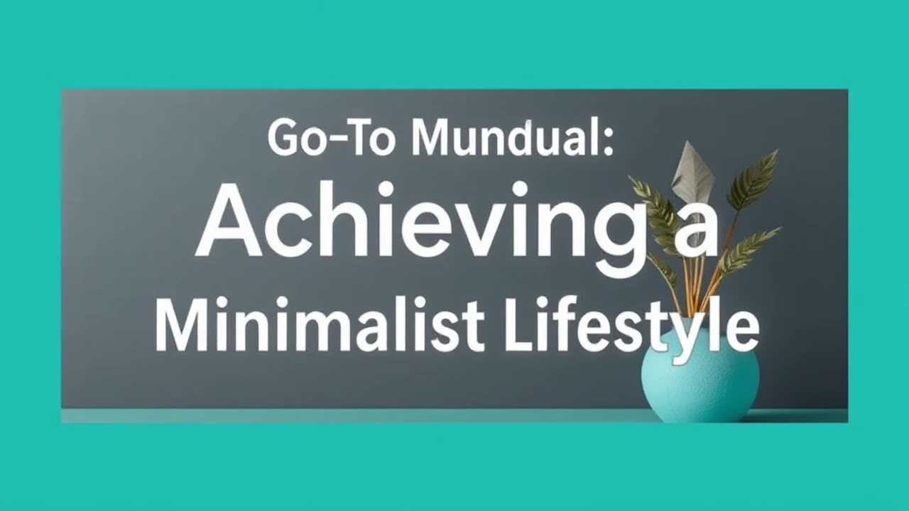 Your Go-To Manual of Achieving a Minimalist Lifestyle