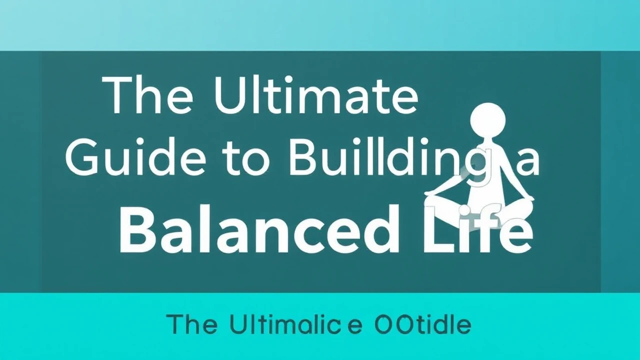 The Ultimate Guide to Building a Balanced Life