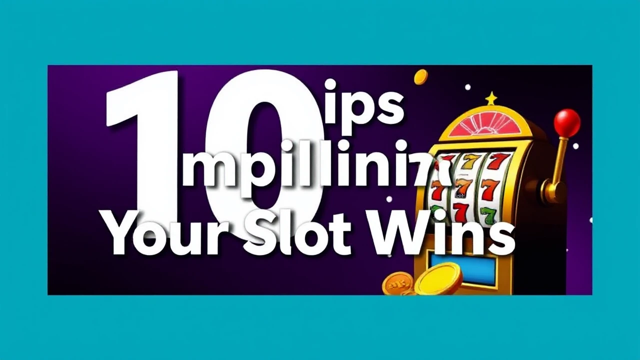 Expert 10 Tips for Amplifying Your Slot Wins
