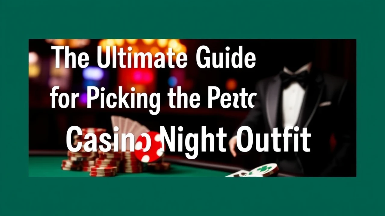 The Ultimate Guide for Picking the Perfect Casino Night Outfit