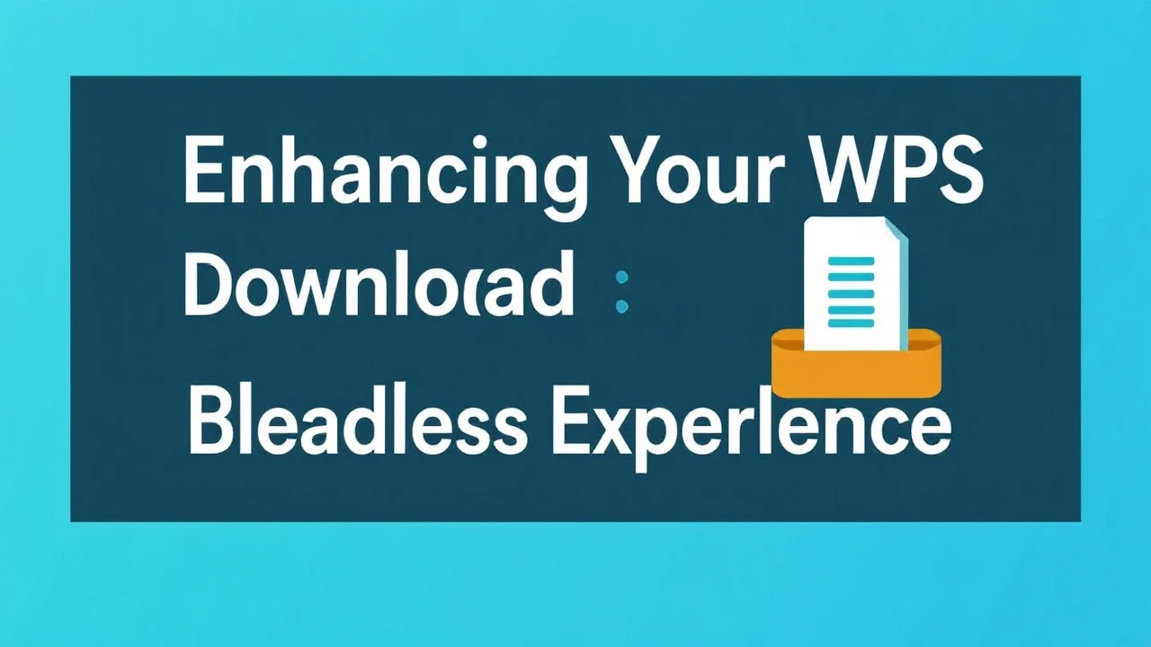Enhancing Your WPS Download Process: Pro Tips for a Seamless Experience