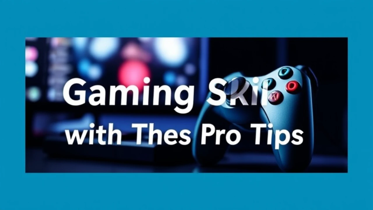 Boost Your Gaming Skills with These Pro Tips