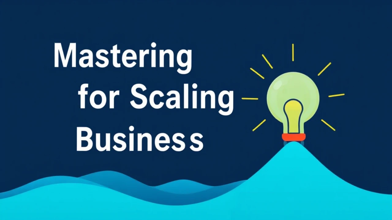 Mastering the Art for Scaling Your Business in the New Year