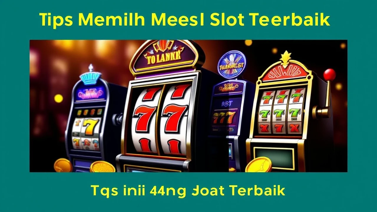 Tips Memilih Mesin Slot Terbaik: Rahasia Menang dengan Lebih Baik