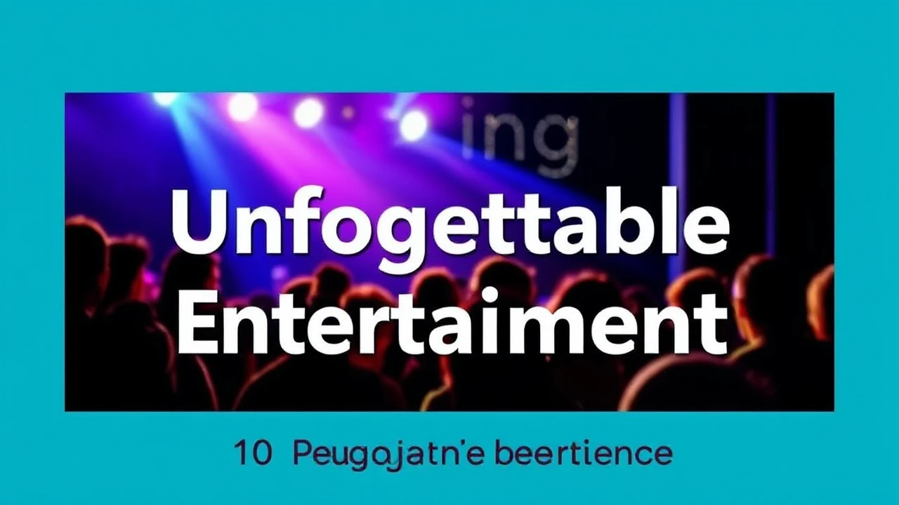 Designing Unforgettable Entertainment Experience: 10 Suggestions to Keep in Mind