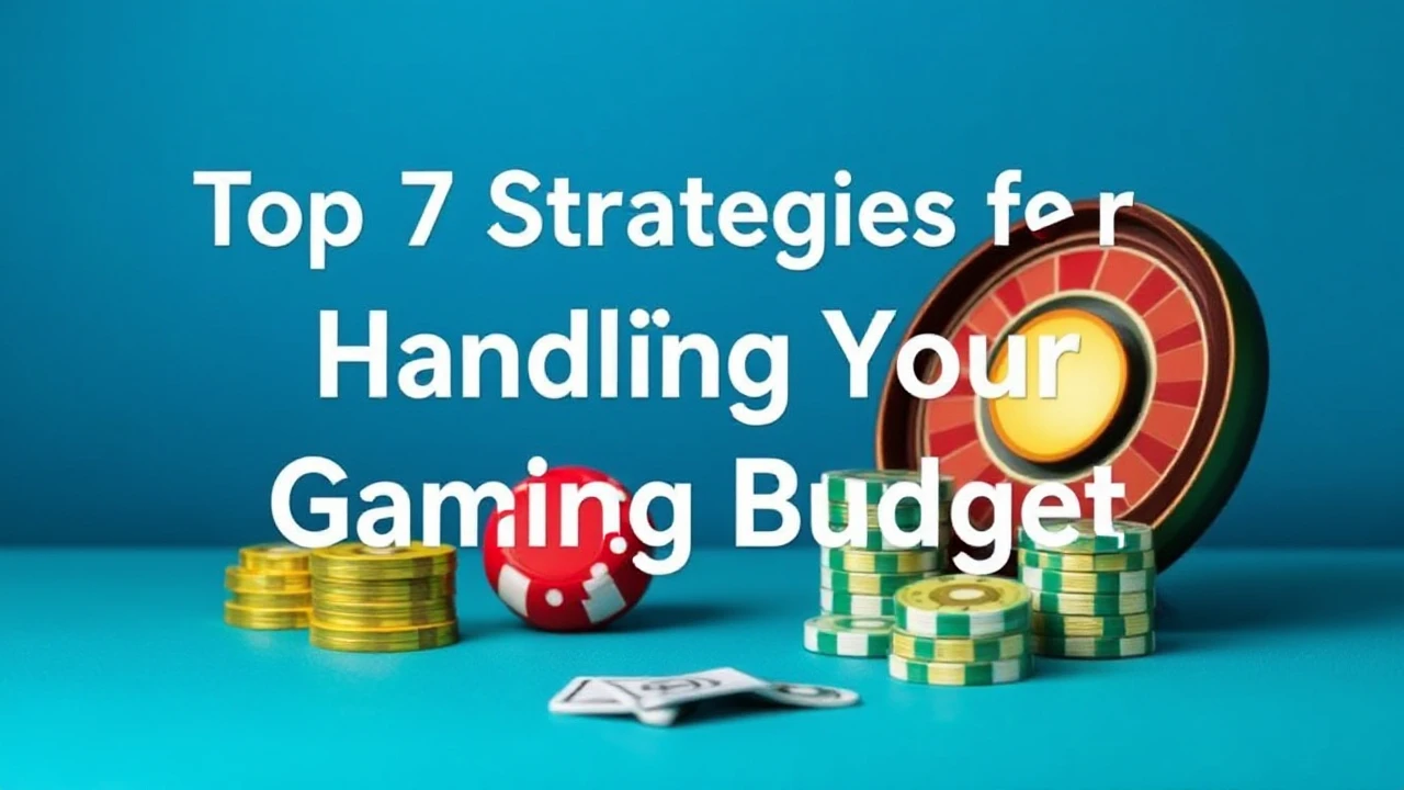 Top 7 Strategies for Handling Your Gaming Budget