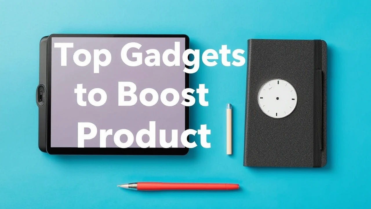 Top Gadgets to Boost Your Productivity