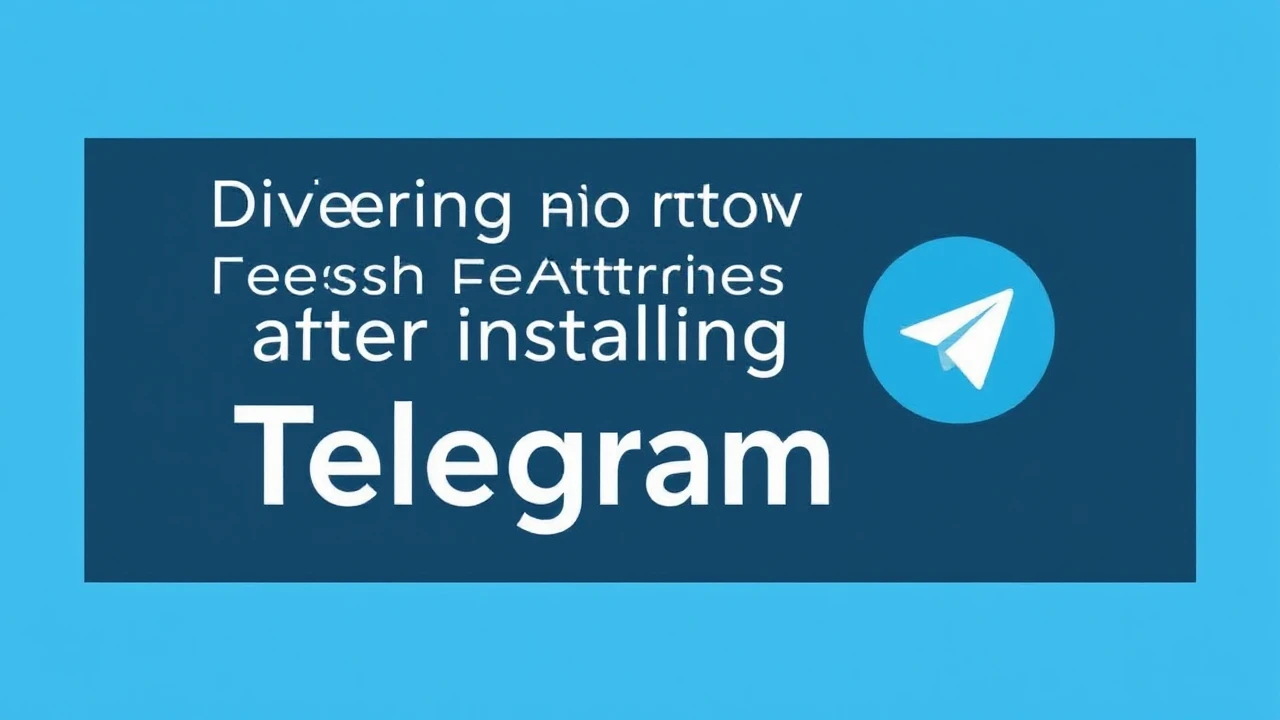 Delving into Fresh Attributes After Installing Telegram Messenger