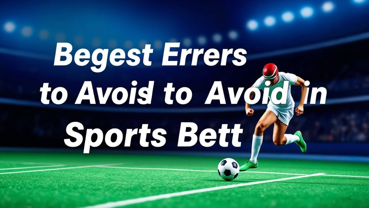 Biggest Errors to Avoid in Sports Betting