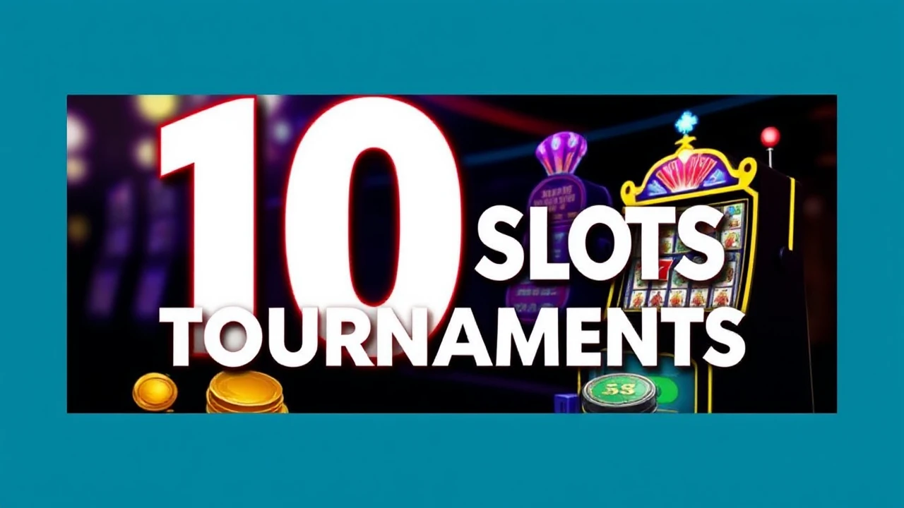 Primary 10 Thrilling Slots Tournaments You Cannot Skip