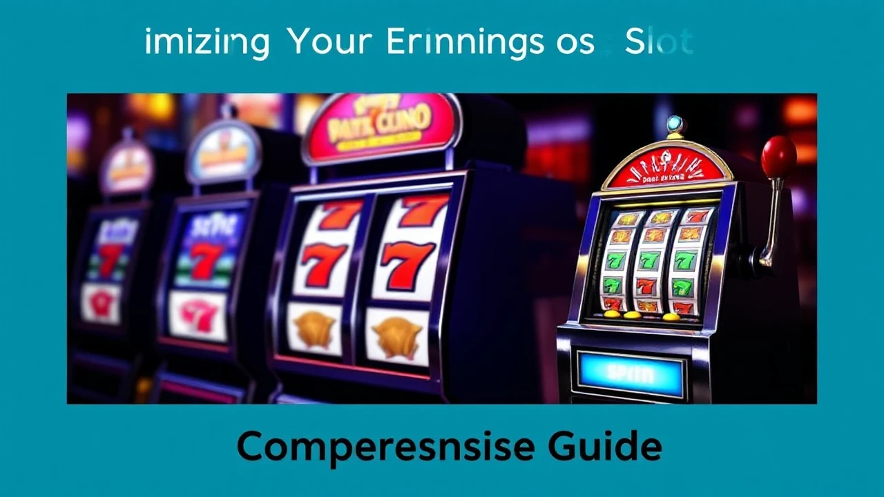 Optimizing Your Earnings on Slots: A Comprehensive Guide