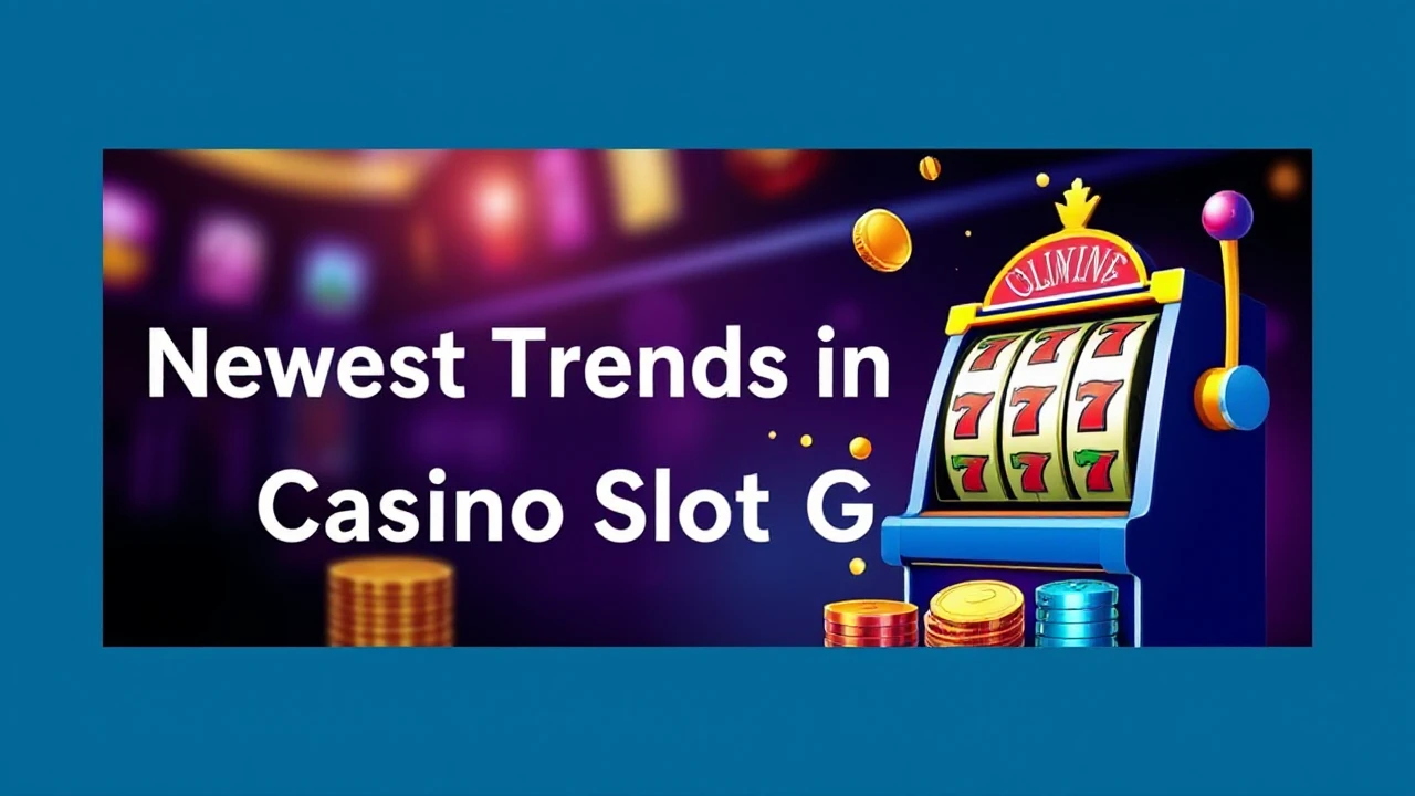 Staying Ahead of the Curve: Newest Trends in Casino Slot Gaming