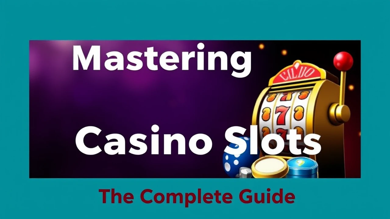 Mastering Casino Slots: Your Complete Guide
