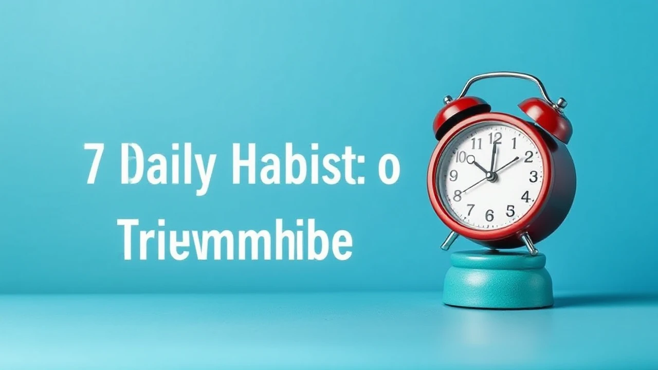 Boosting Productivity: 7 Daily Habits of Triumphant People