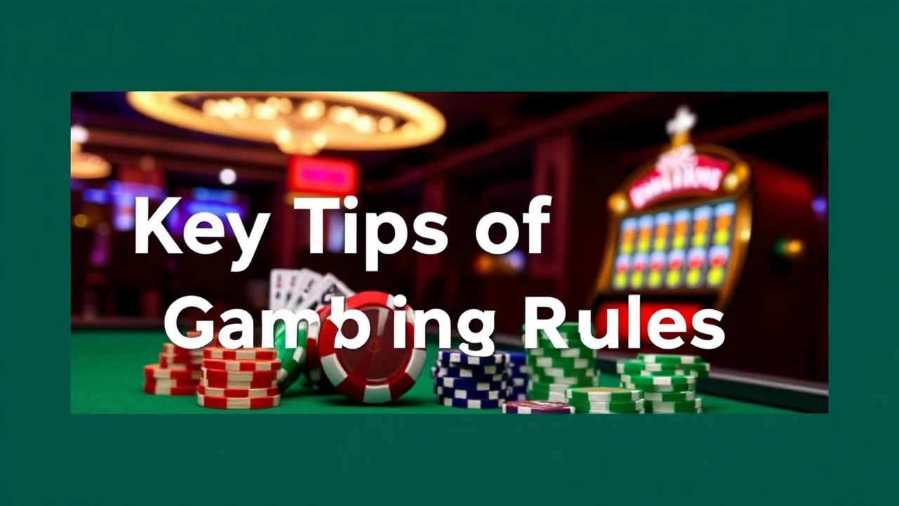 Key Tips of Casino Rules: How to Know