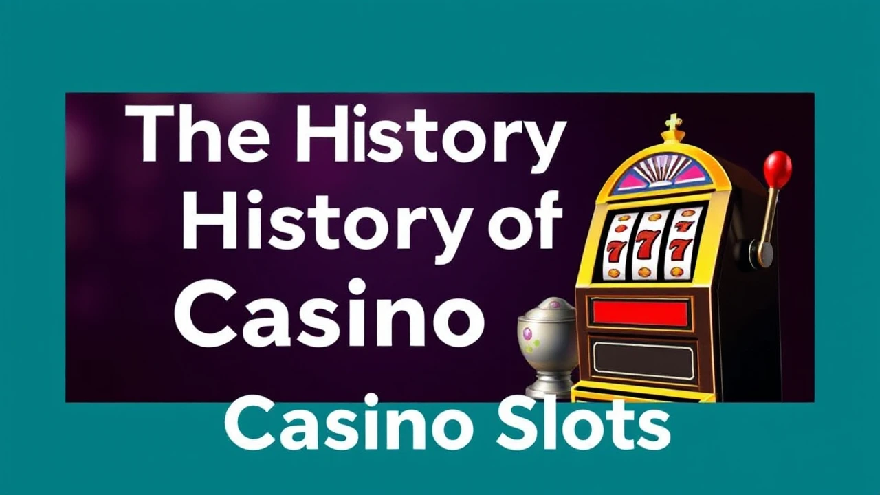 The History of Casino Slots: A Brief Overview