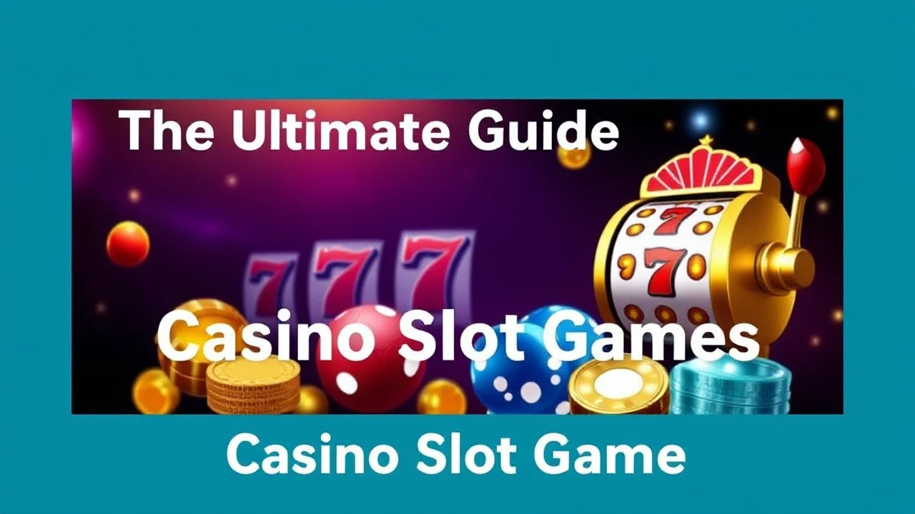 The Ultimate Guide to Casino Slot Games: How to Play & Win