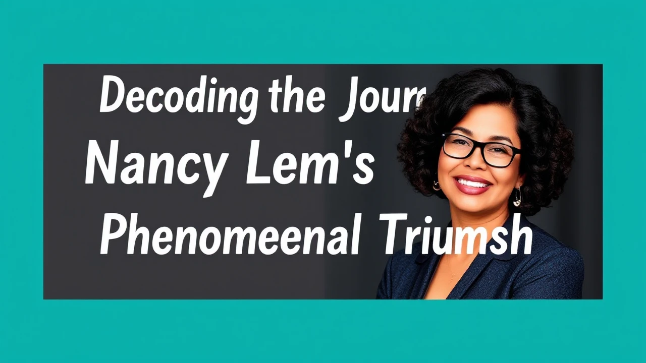 Decoding the Journey of Nancy Lem's Phenomenal Triumph