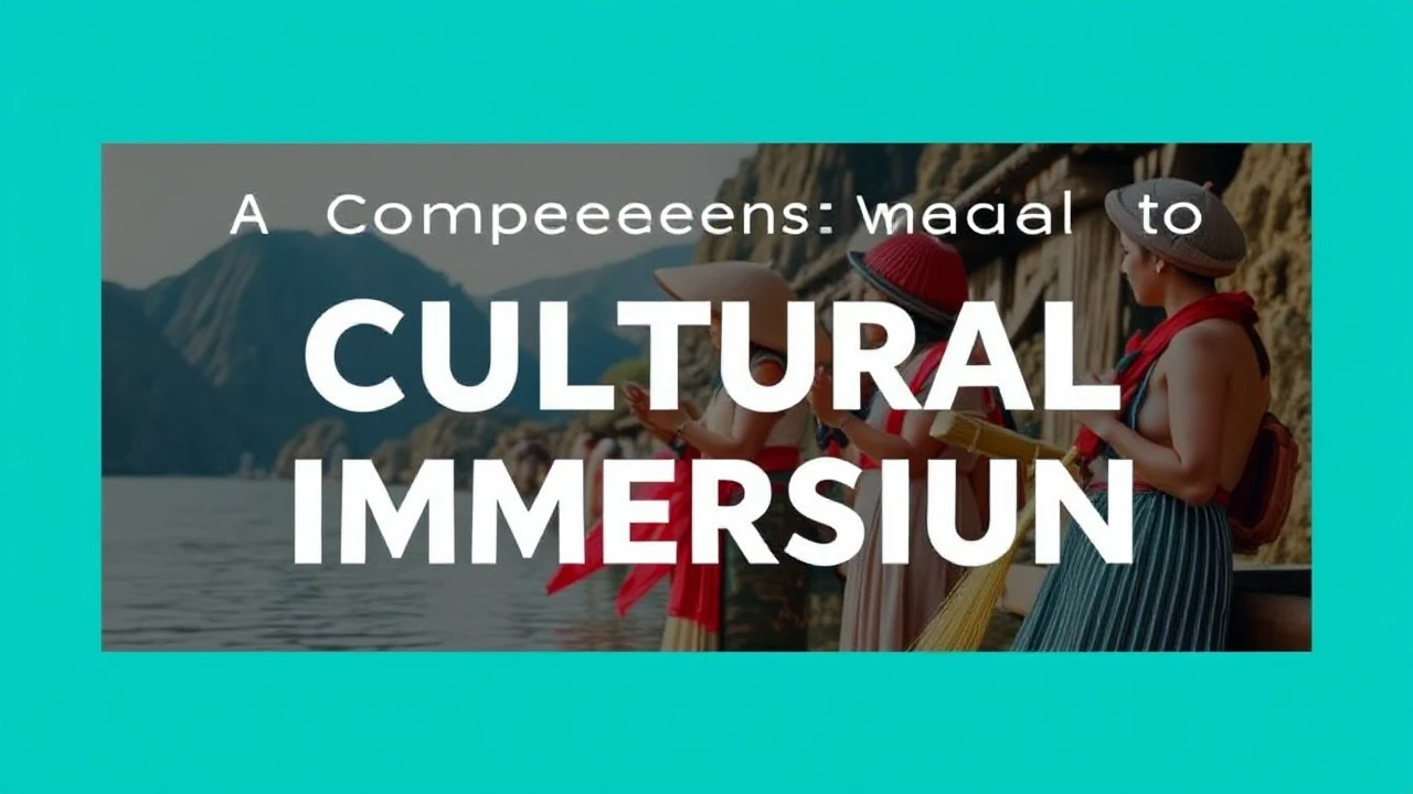 A Comprehensive Manual to Cultural Immersion: Embracing Local Traditions While Traveling