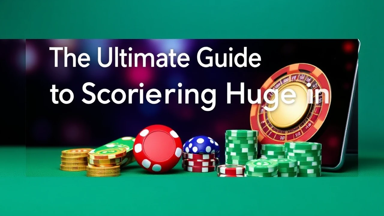 The Ultimate Guide to Scoring Huge in iGaming