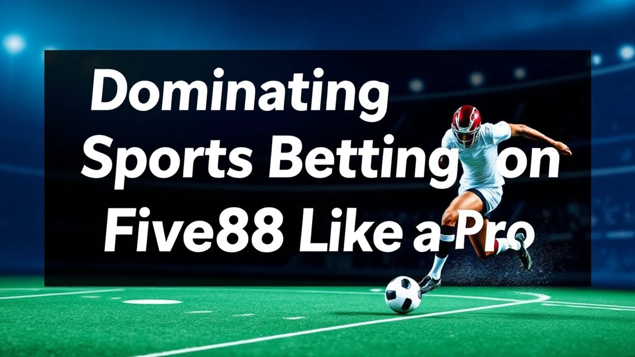 Dominating Sports Betting on Five88 Like a Pro