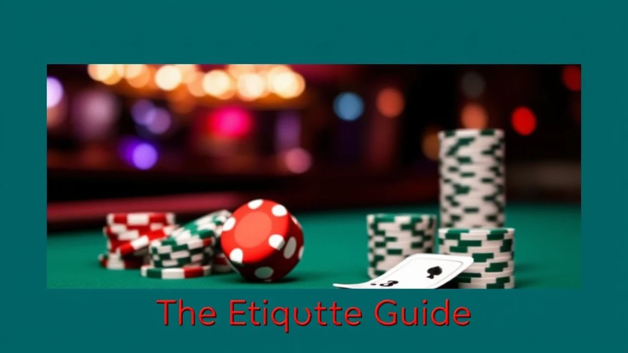 The Etiquette Guide: Do's and Don'ts at Casinos