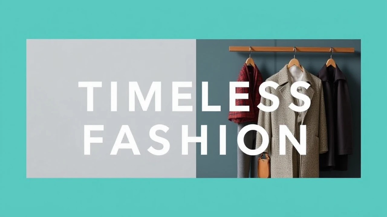 Timeless Fashion: Key Strategies for Building a Wardrobe That Stands the Test of Time