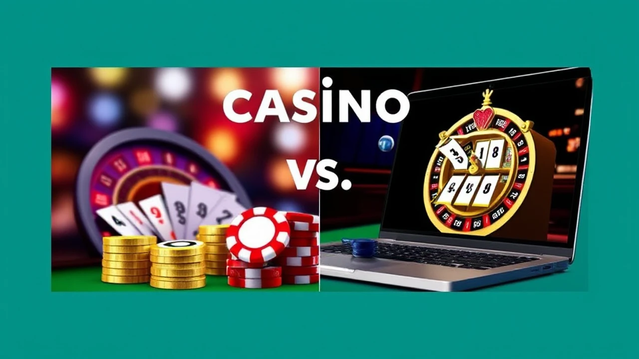 Casino vs. Online Gambling: Exploring the Advantages and Disadvantages Side by Side