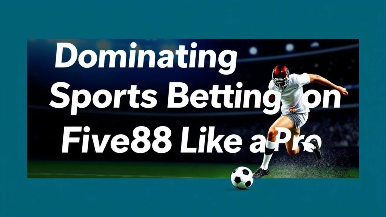 Dominating Sports Betting on Five88 Like a Pro