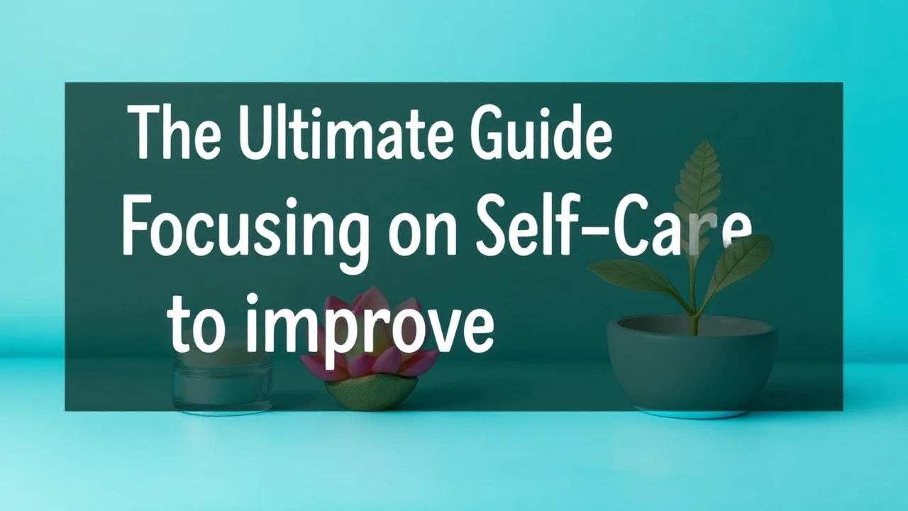 The Ultimate Guide Focusing on Self-Care to Improve Better Health