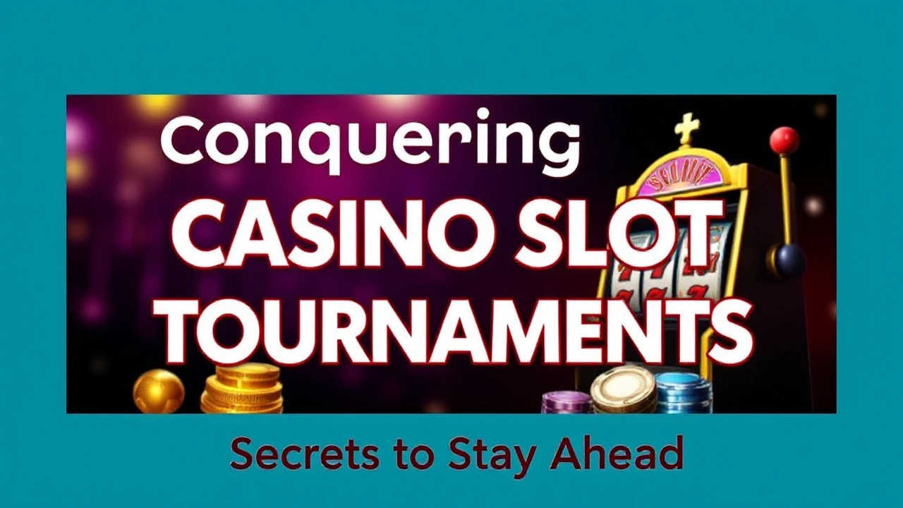 Conquering Casino Slot Tournaments: Secrets to Stay Ahead
