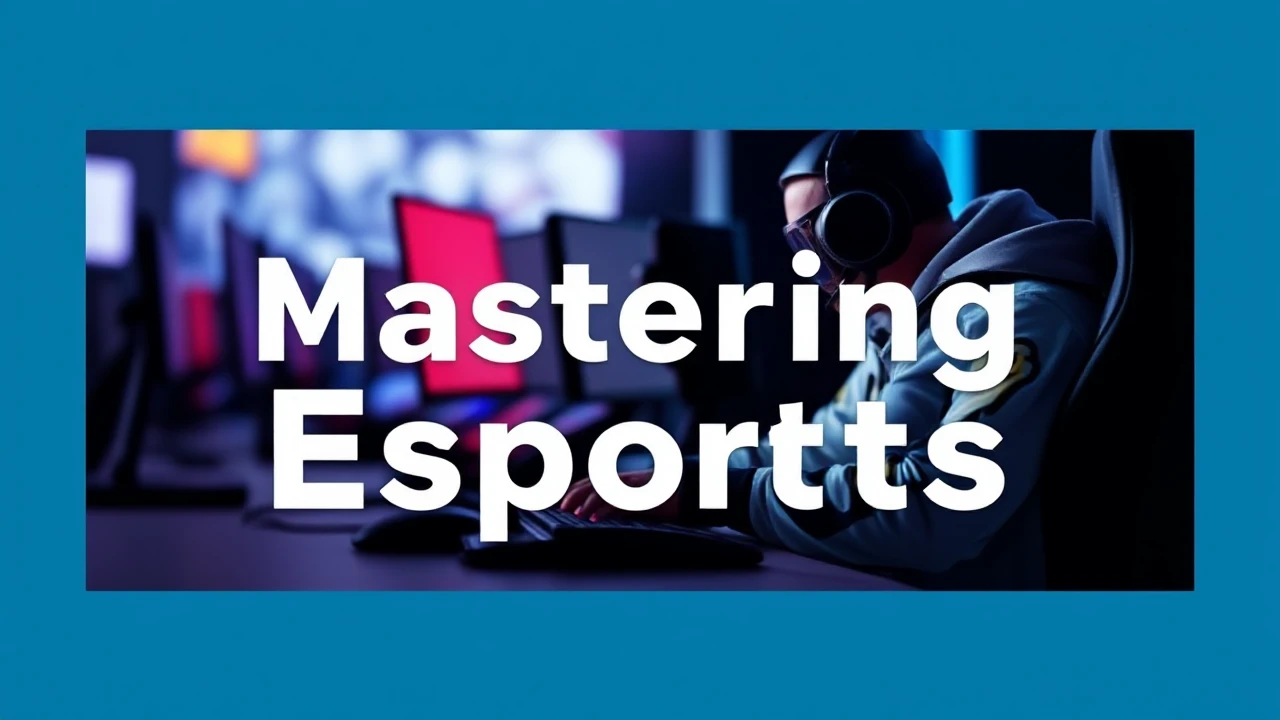 Mastering Esports: A Beginner's Guide to Conquering the Game
