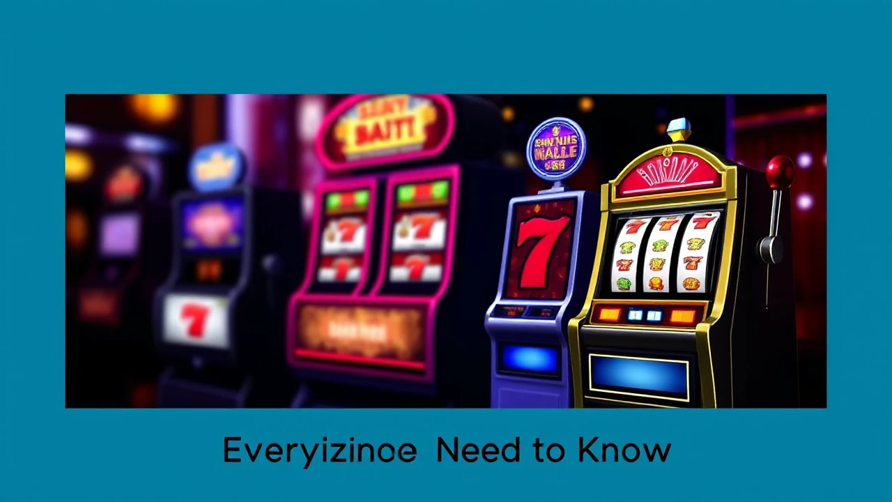 Maximizing Your Wins on Slot Machines: Everything You Need to Know