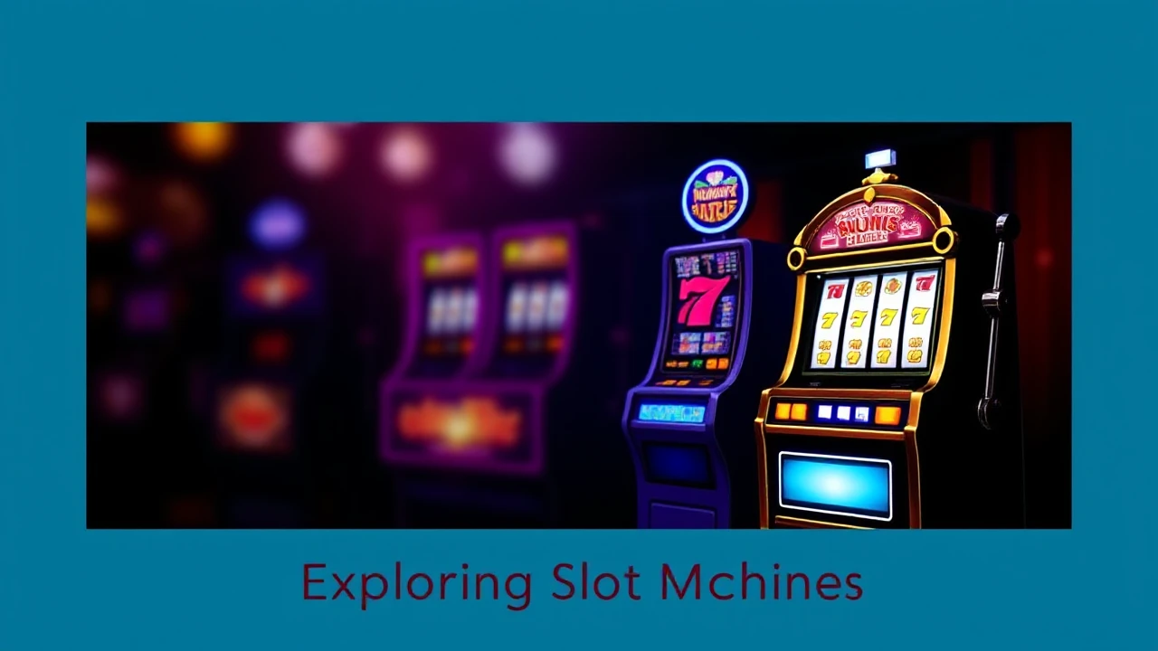 The Ultimate Guide to Choosing the Perfect Slot Machine